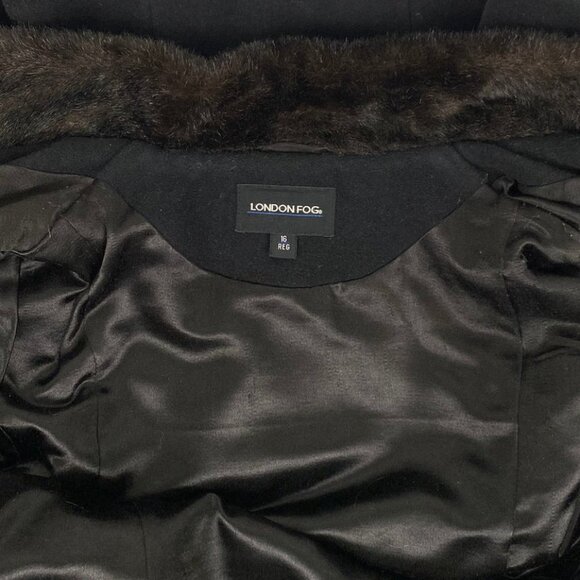 London Fog wool/cashmere Lydia long coat - Picture 9 of 9